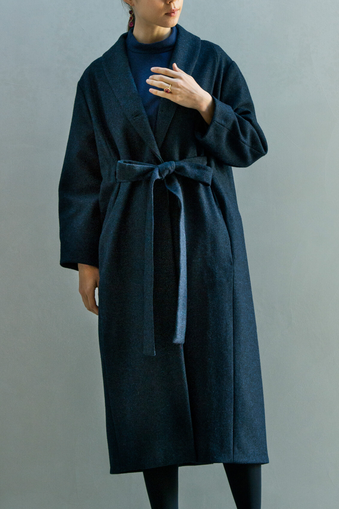 ARTS&SCIENCE☆Short robe coat アーツ&サイエンス | www.jarussi.com.br