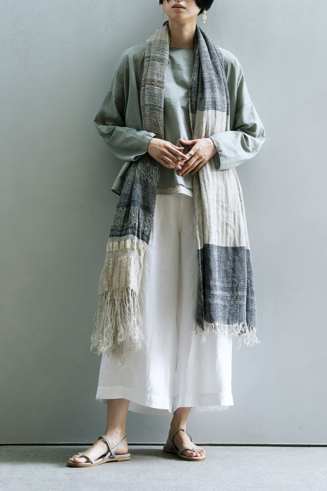 新作☆」 アーツ&サイエンス 20SS BT long skirt Yarn stripe アーツ